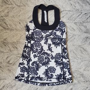 Lululemon Floral Racerback Tank Sz 6